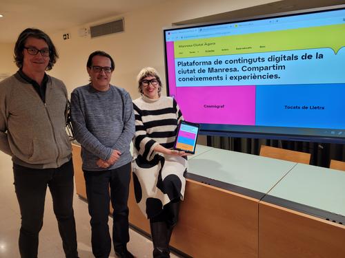 L'Ajuntament i les universitats manresanes presenten Manresa Ciutat Àgora, una plataforma digital de continguts culturals i científics generats a la ciutat