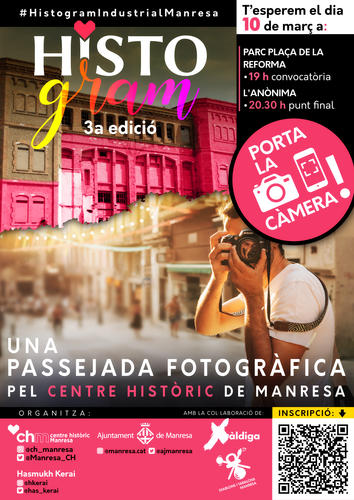 L'Ajuntament de Manresa organitza la 3a passejada fotogràfica pel Centre Històric 